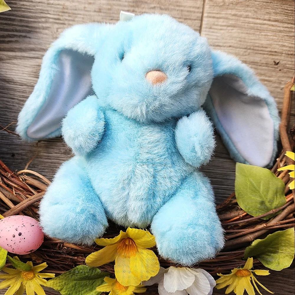 Festive Easter Bunny Grapevine Spring Easter Wreath - Picture 5 of 9